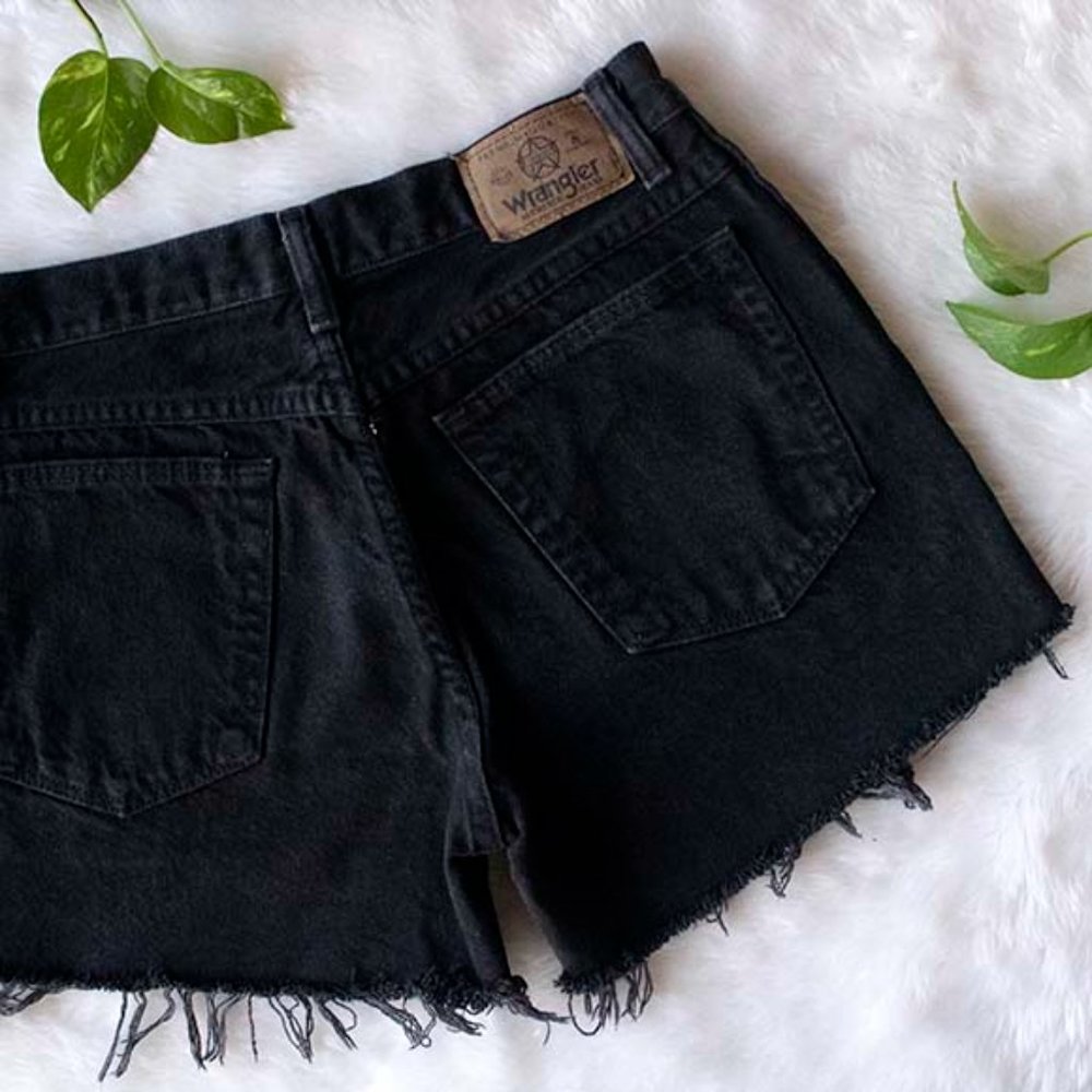 wrangler high rise shorts